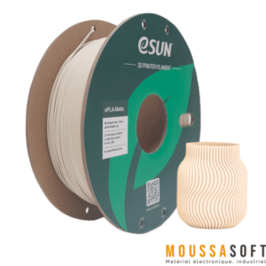 eSUN ePLA Mat Khaki Filament 1.75mm - Bobine 1kg avec finition mate, Maroc
