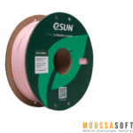 Filament eSUN ePLA-Matte Rose-Pêche 1.75mm 1kg pour impression 3D esthétique, Maroc
