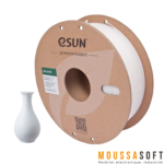 Filament eSUN ePLA-High Speed 1.75mm 1kg blanc pour impression 3D rapide, Maroc