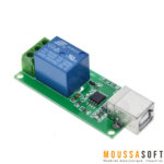 Module de relais USB 1 canal 5V pour contrôle de charge Maroc.