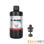 Résine 3D Blend PLA Pro Gris Foncé 1000 ml Vente au Maroc.