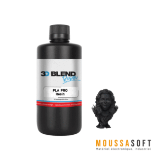 Résine PLA Pro Noire 3D Vente au Maroc.