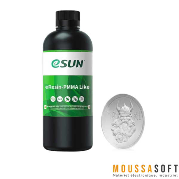 Résine PMMA-Like Transparente pour imprimante 3D, Maroc.