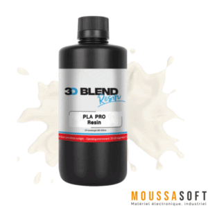 Résine Pla Pro 3D Blanche 1000ml au Maroc.