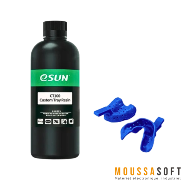 Résine pour plateau dentaire eSUN 500ml, Vente au Maroc.