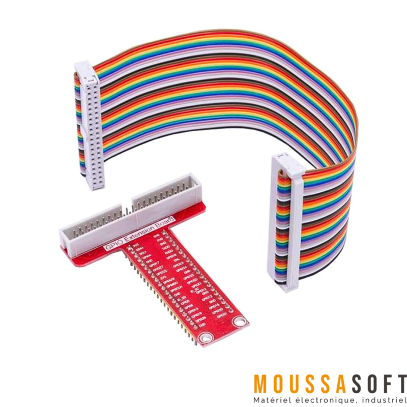 Carte et Câble d’Extension GPIO pour Raspberry PI, Maroc