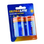 Piles Alkaline ULTRALITE D LR20 2pcs