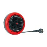 Enrouleur Câble Domestique 5m 4 Prises