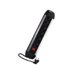 Bloc multiprises Aluminium 6p 2P+T