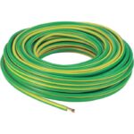 CABLE U500V SECTION 6MM² 100M VERT/JAUNE