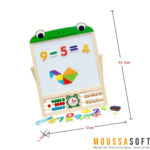 Tableau Éducatif Double Face pour Enfants