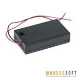 Boîtier Porte-Piles 3 x AAA avec Interrupteur