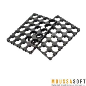 Support de Batteries 18650 - 4 x 6 avec Alésage 18,5 mm