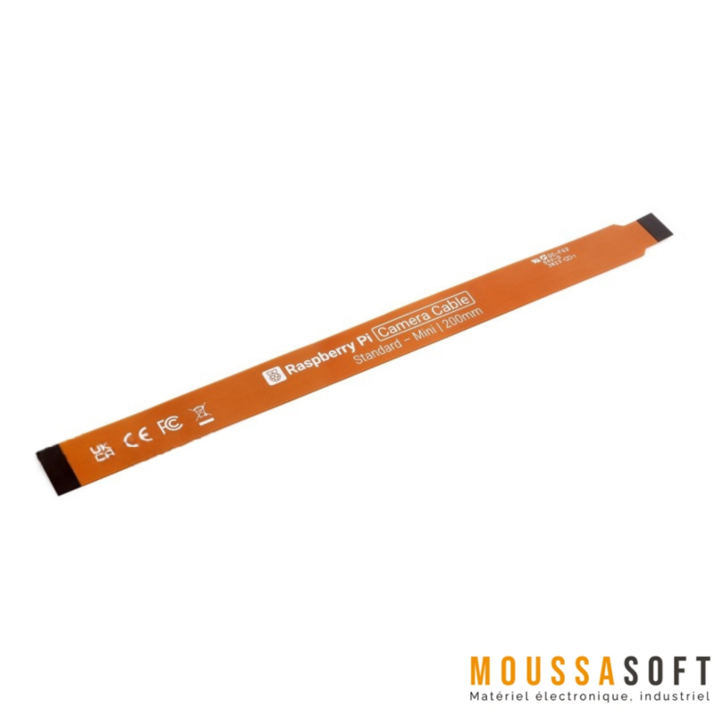 Nappe de camera FPC pour Raspberry Pi 5 200 mm