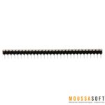 Barrette Connecteur Femelle ronde 1x40 Pins Droite 2.54mm