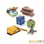 Carte en bois ACEBOTT QE201 pour kit de démarrage ESP32